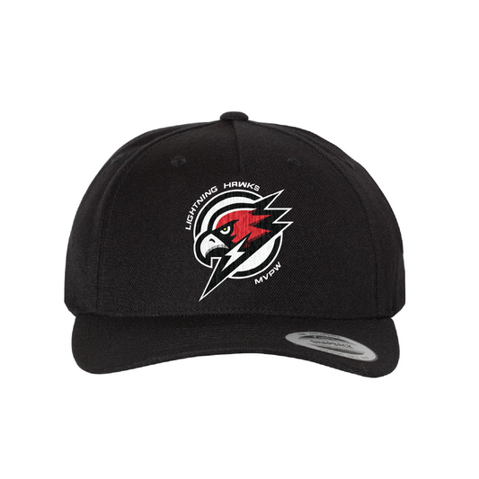 MVPW Lightning Hawks - Embroidered Logo Hat (Curved Bill)