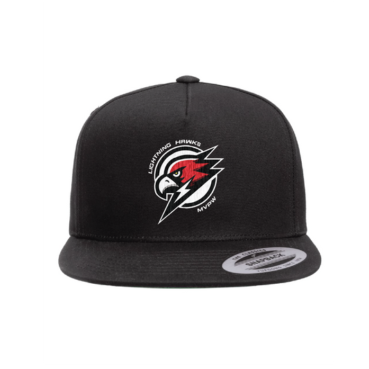 MVPW Lightning Hawks - Embroidered Logo Hat (Flat Bill)