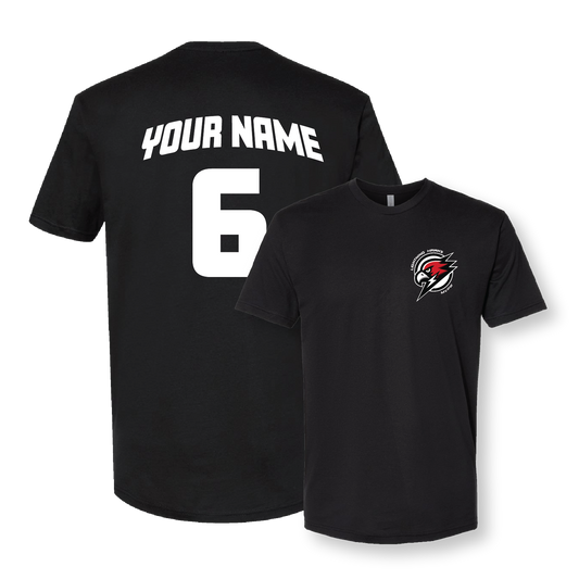 MVPW Lightning Hawks - Men's Tee (with Personalized Jersey Back)