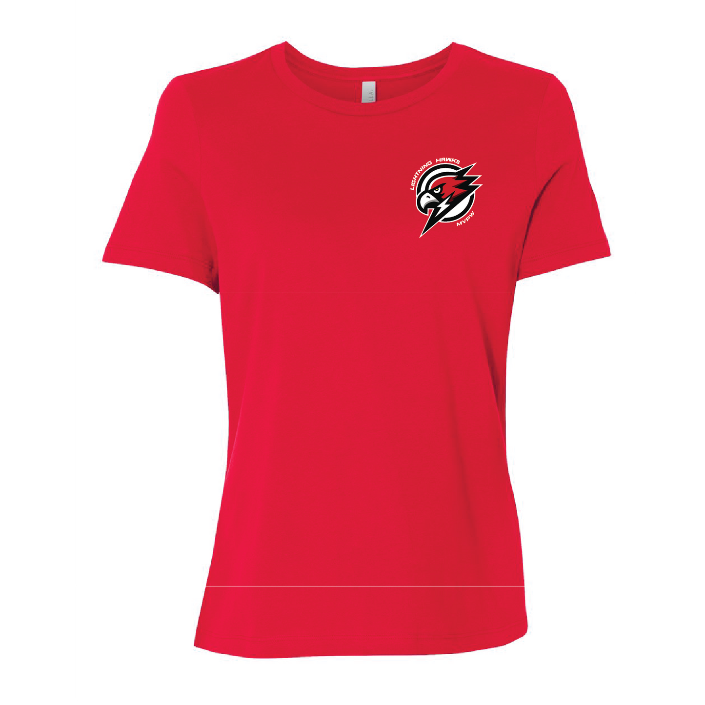 MVPW Lightning Hawks - Women's Tee (with Personalized Jersey Back)