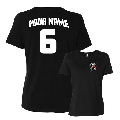 MVPW Lightning Hawks - Women's Tee (with Personalized Jersey Back)