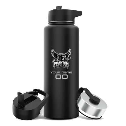 MVPW Phantom Hawks - 40 oz. HYDRATION FLASK (with optional personalization)