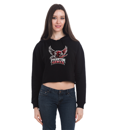 MVPW Phantom Hawks - Women's Crop Hoodie