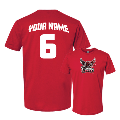 MVPW Phantom Hawks - Men's Tee (with Personalized Jersey Back)