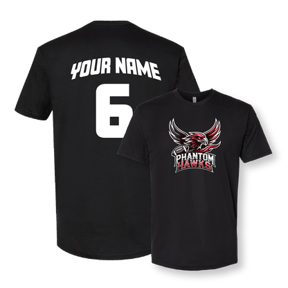 MVPW Phantom Hawks - Youth Tee (with Personalized Jersey Back)