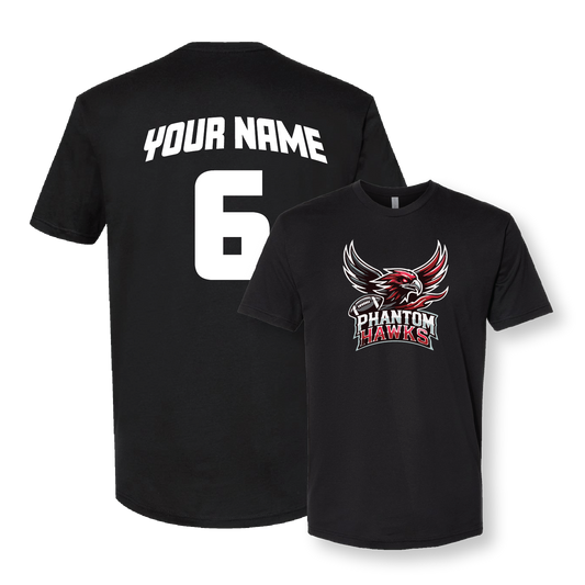 MVPW Phantom Hawks - Youth Tee (with Personalized Jersey Back)