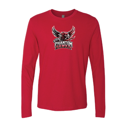 MVPW Phantom Hawks - Long Sleeve Tee (with Personalized Jersey Back)