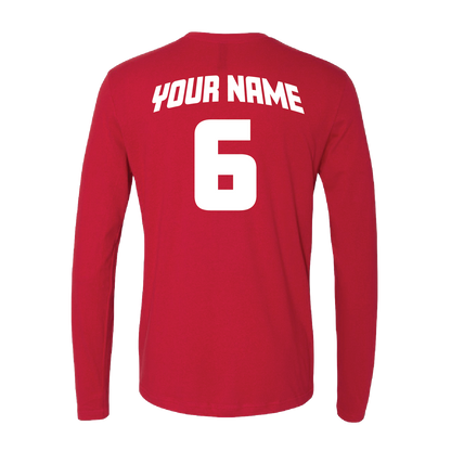 MVPW Phantom Hawks - Long Sleeve Tee (with Personalized Jersey Back)
