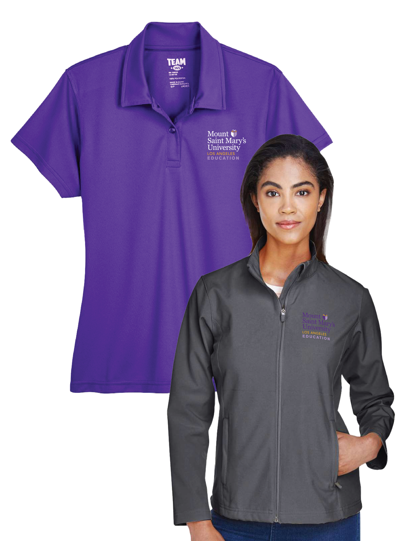 MOUNT SAINT MARY'S UNIVERSITY - Womens Bundle (Polo + Jacket)