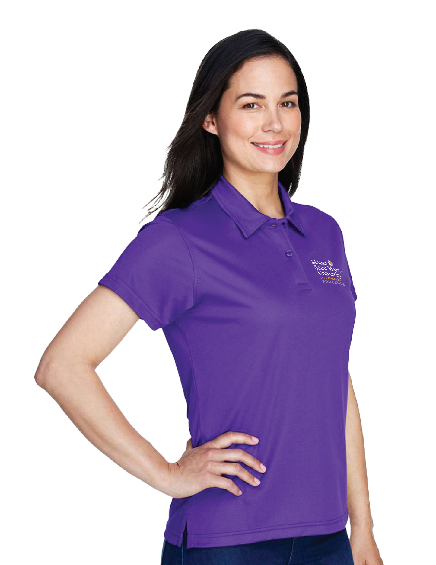 MOUNT SAINT MARY'S UNIVERSITY - Womens Bundle (Polo + Quarter Zip Sweatshirt)