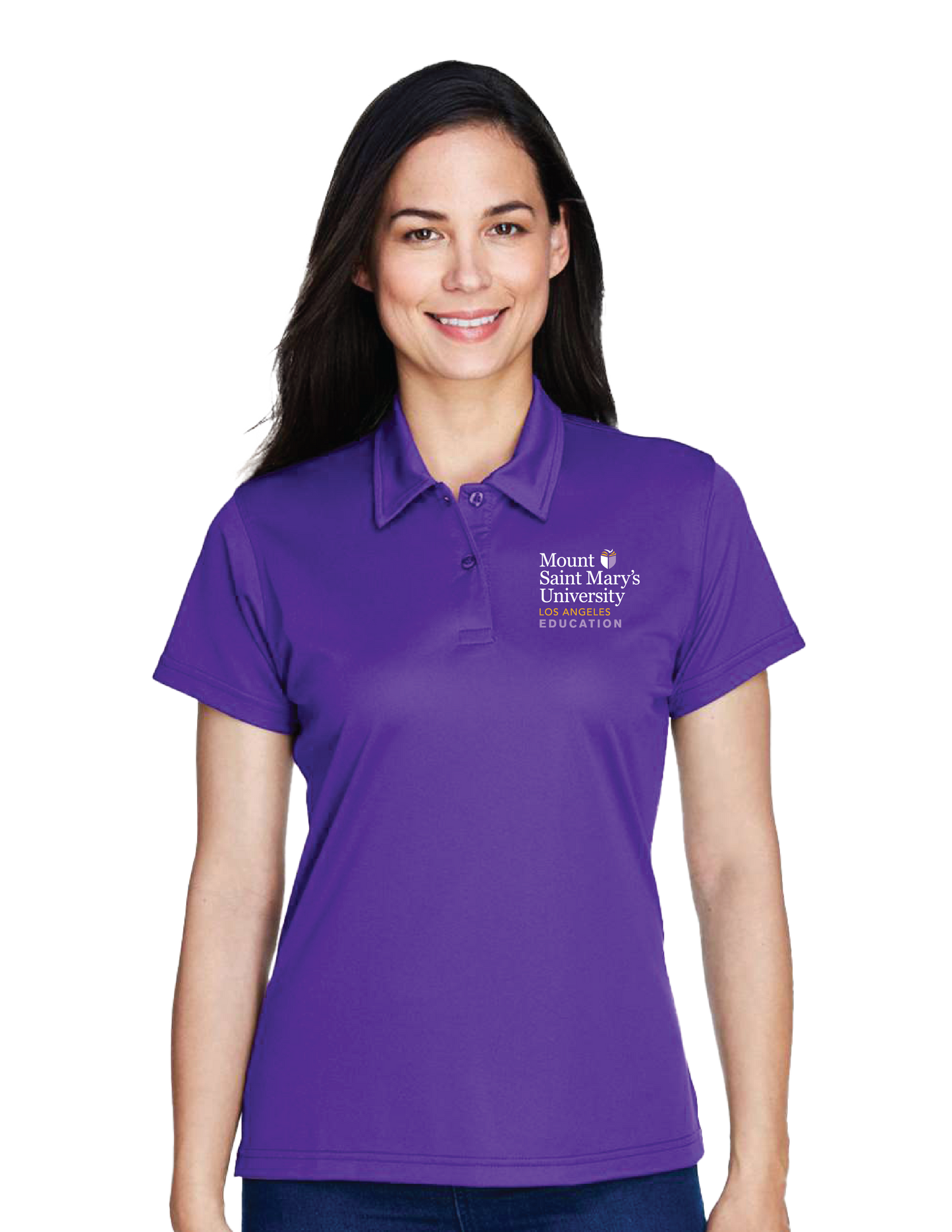MOUNT SAINT MARY'S UNIVERSITY - Womens Bundle (Polo + Quarter Zip Sweatshirt)
