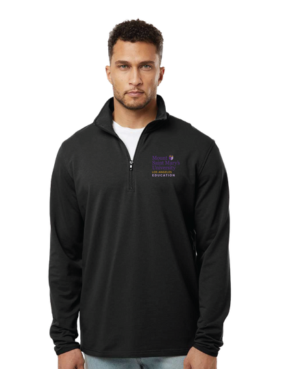 MOUNT SAINT MARY'S UNIVERSITY - Mens Bundle (Polo + Quarter Zip Sweatshirt)
