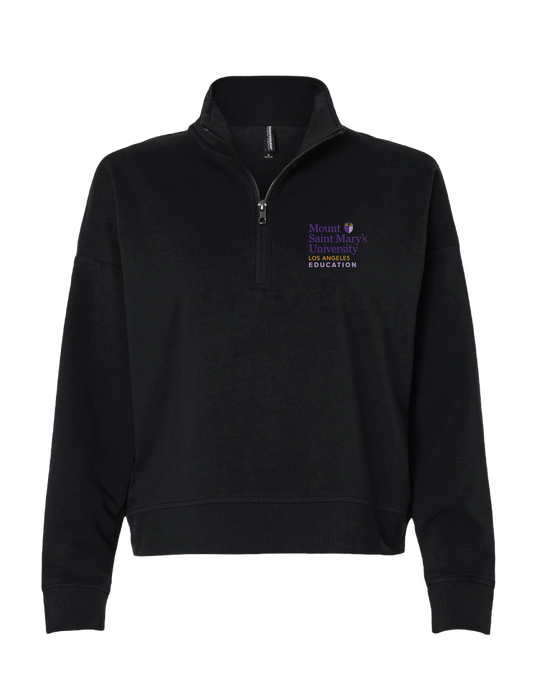MOUNT SAINT MARY'S UNIVERSITY - Quarter Zip Sweatshirt (Women's)
