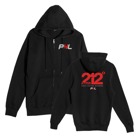 P4L - 212 Degrees - Zip Up Hoodie