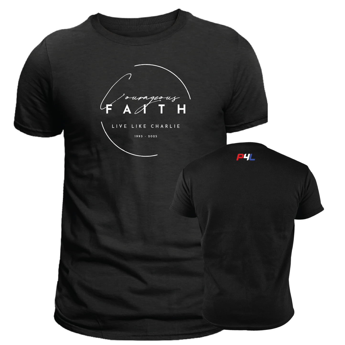 P4L - Courageous Faith - Unisex Tee