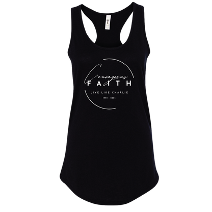 P4L - Courageous Faith - Women's Racerback Tank