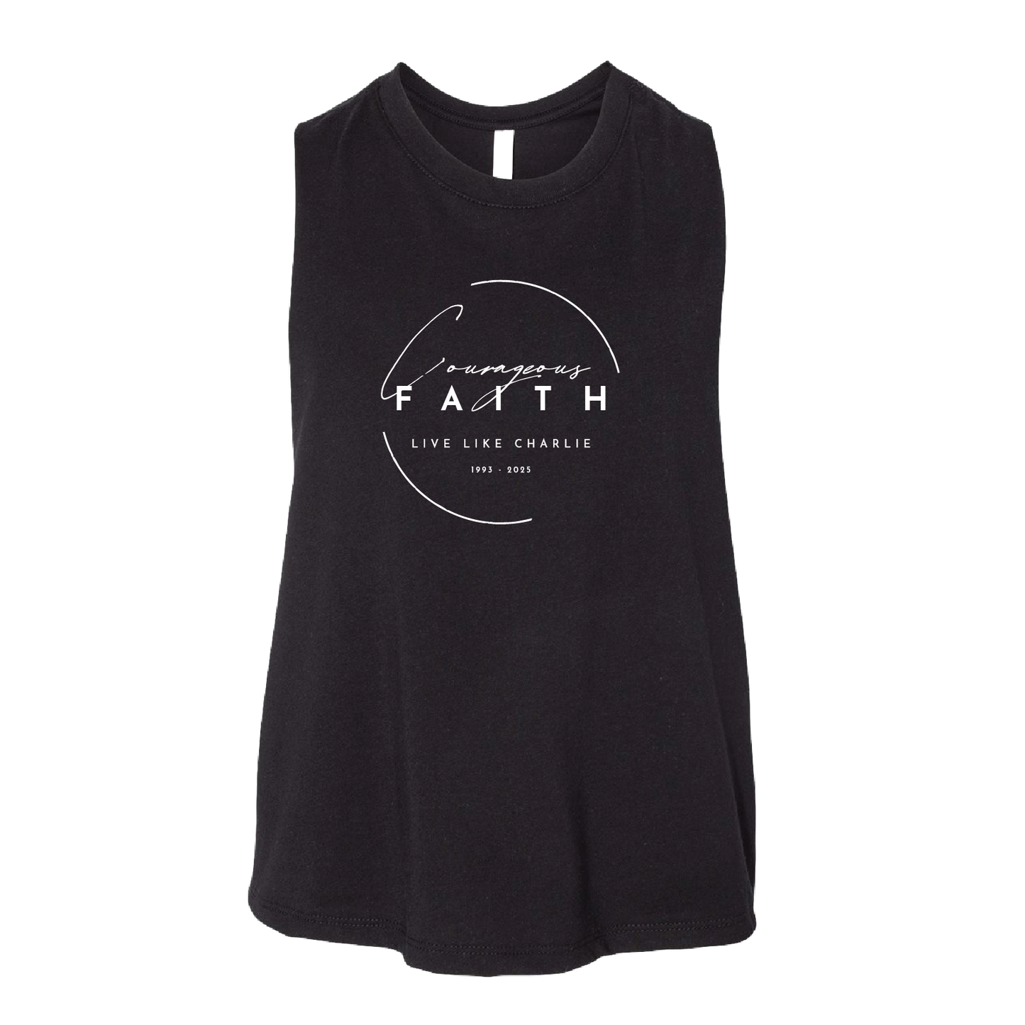 P4L - Courageous Faith - Women's Crop Tank