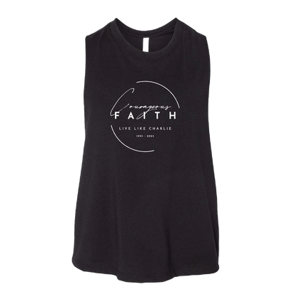 P4L - Courageous Faith - Women's Crop Tank