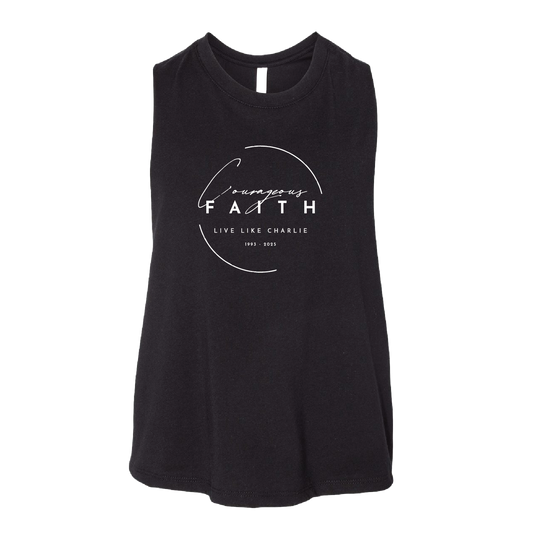 P4L - Courageous Faith - Women's Crop Tank