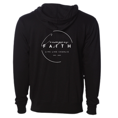 P4L - Courageous Faith - Zip Up Hoodie