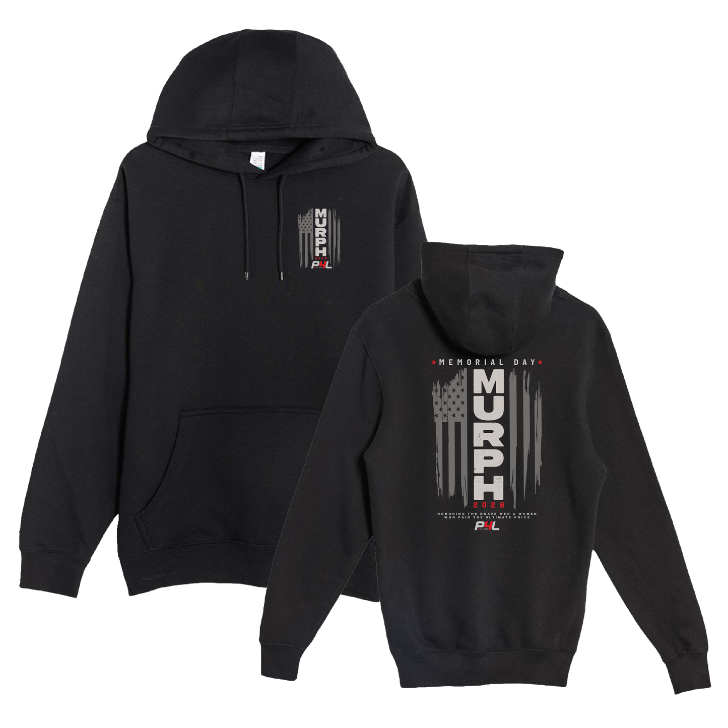 P4L - Murph 2026 - Pullover Hoodie