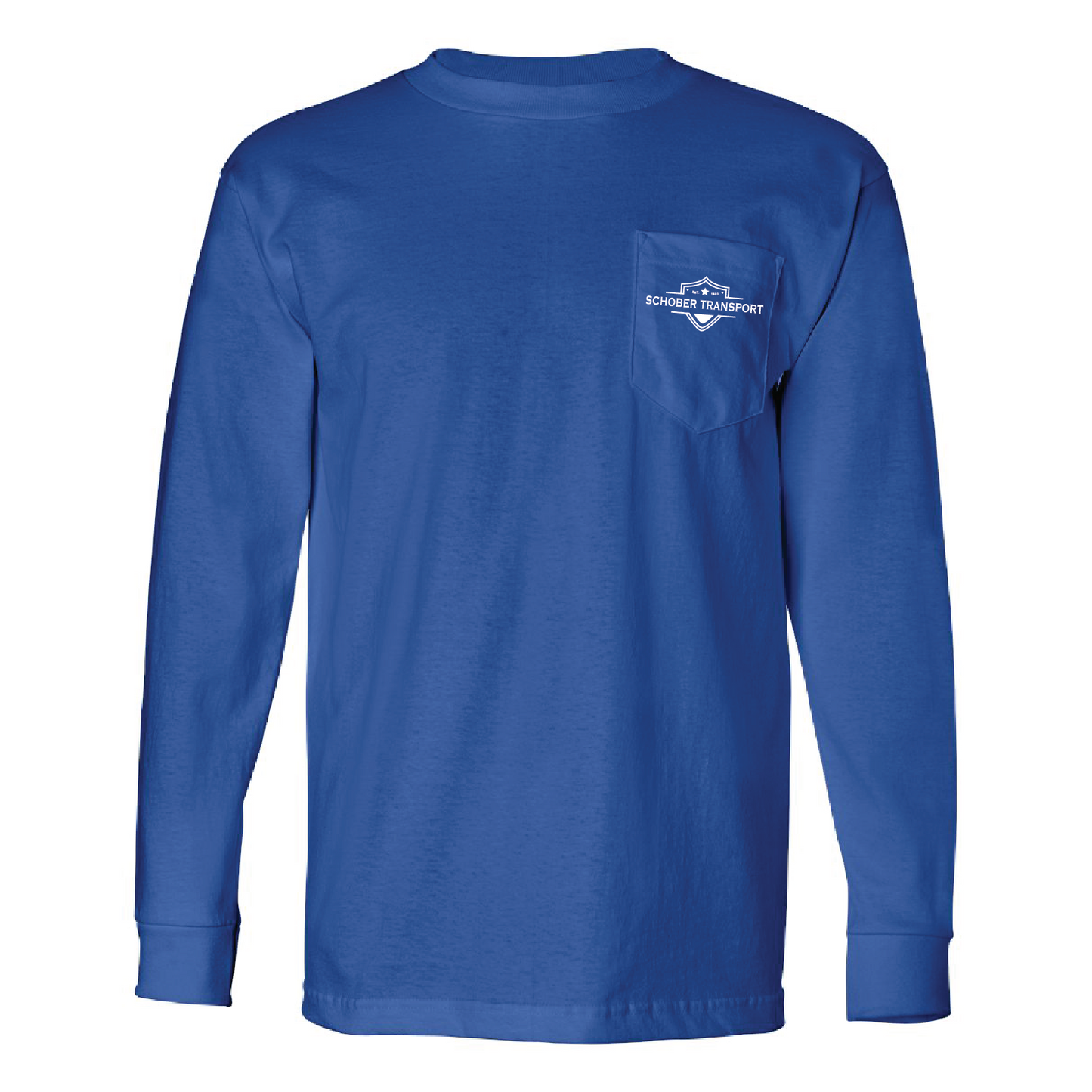 SCHOBER TRANSPORT - Long Sleeve Pocket Tee