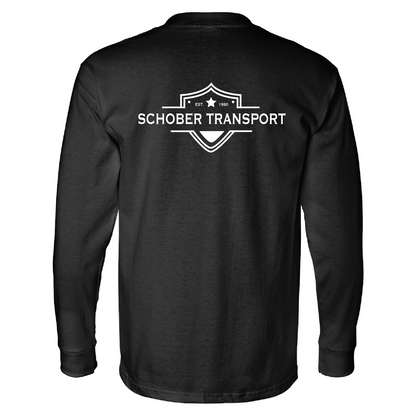 SCHOBER TRANSPORT - Long Sleeve Pocket Tee