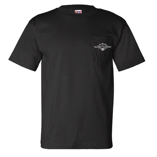 SCHOBER TRANSPORT - Men's Pocket Tee (Short Sleeve)