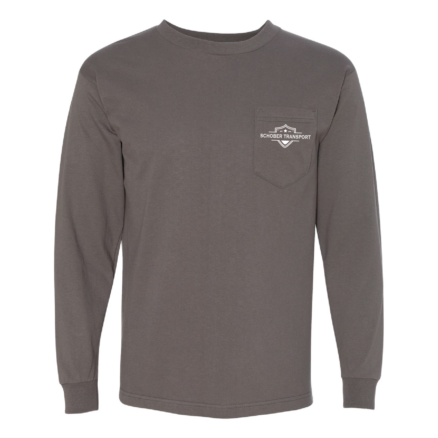SCHOBER TRANSPORT - Long Sleeve Pocket Tee