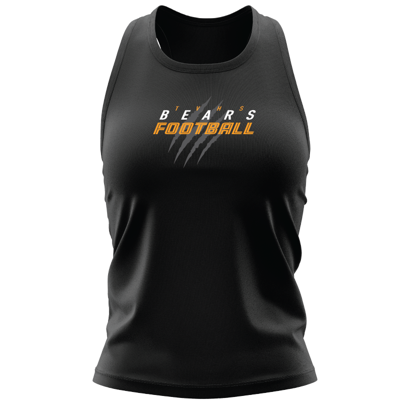 TVHS FOOTBALL - Bear Claw - Women's Muscle Tank