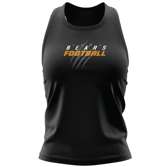 TVHS FOOTBALL - Bear Claw - Women's Muscle Tank