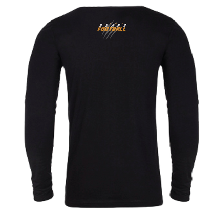 TVHS FOOTBALL - Bear Claw - Long Sleeve Tee (Unisex)
