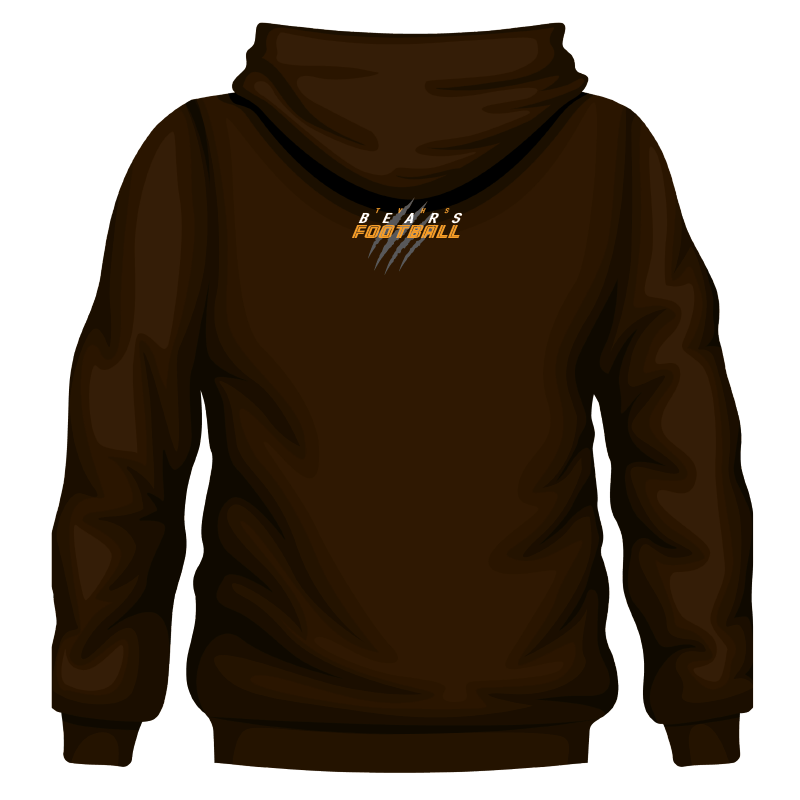 TVHS FOOTBALL - Bear Claw - Pullover Hoodie