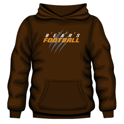 TVHS FOOTBALL - Bear Claw - Pullover Hoodie