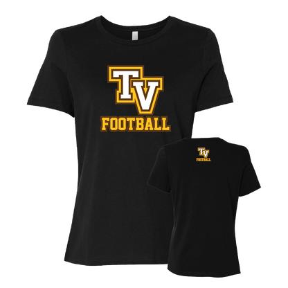 TVHS FOOTBALL - (Big TV) - Women's Short Sleeve Tee