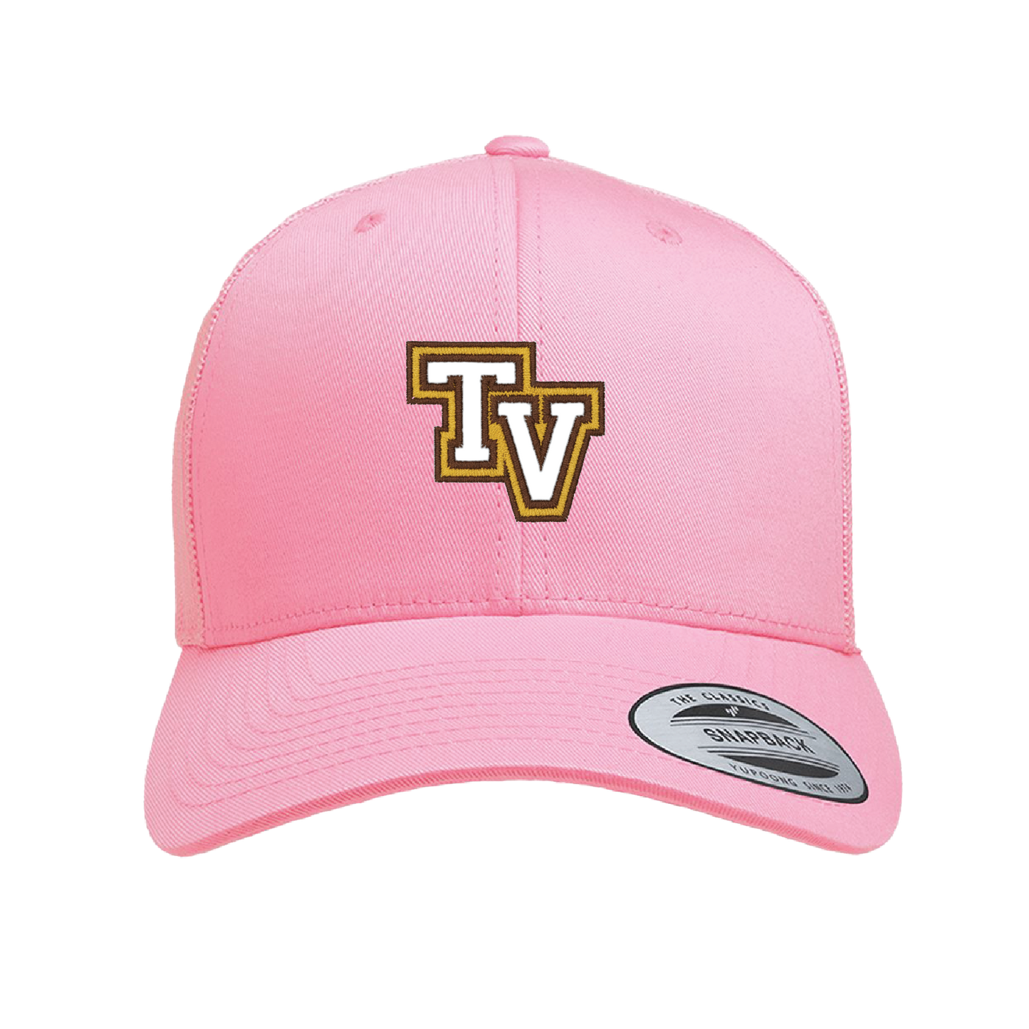 TVHS FOOTBALL - TV Logo (Snapback Trucker Style)