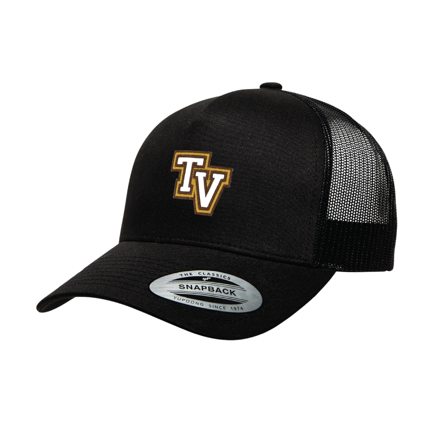 TVHS FOOTBALL - TV Logo (Snapback Trucker Style)