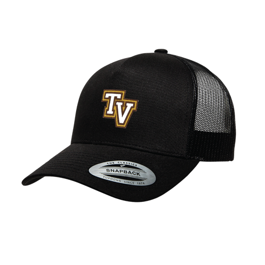 TVHS FOOTBALL - TV Logo (Snapback Trucker Style)
