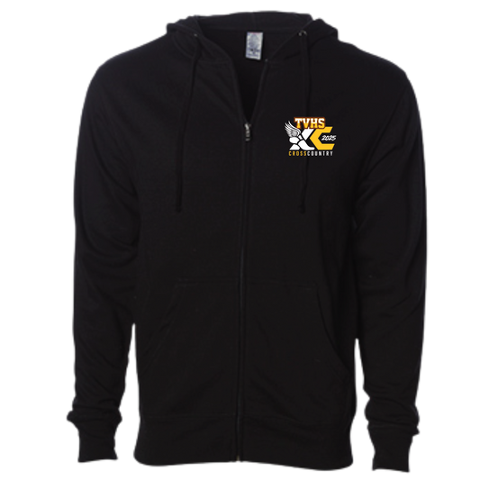 TVHS CROSS COUNTRY - Zip Up Hoodie (Adult Unisex)