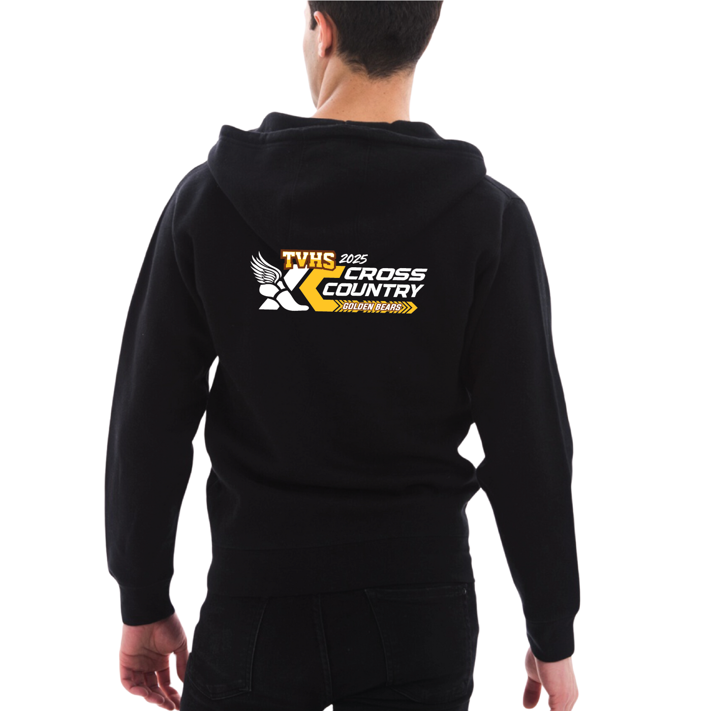 TVHS CROSS COUNTRY - Zip Up Hoodie (Adult Unisex)