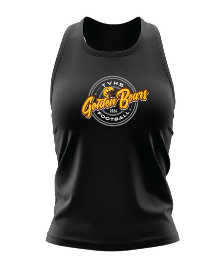 TVHS FOOTBALL - (Friday Night Gold) - Women's Muscle Tank