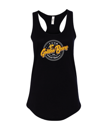 TVHS FOOTBALL - (Friday Night Gold) - Women's Racerback Tank