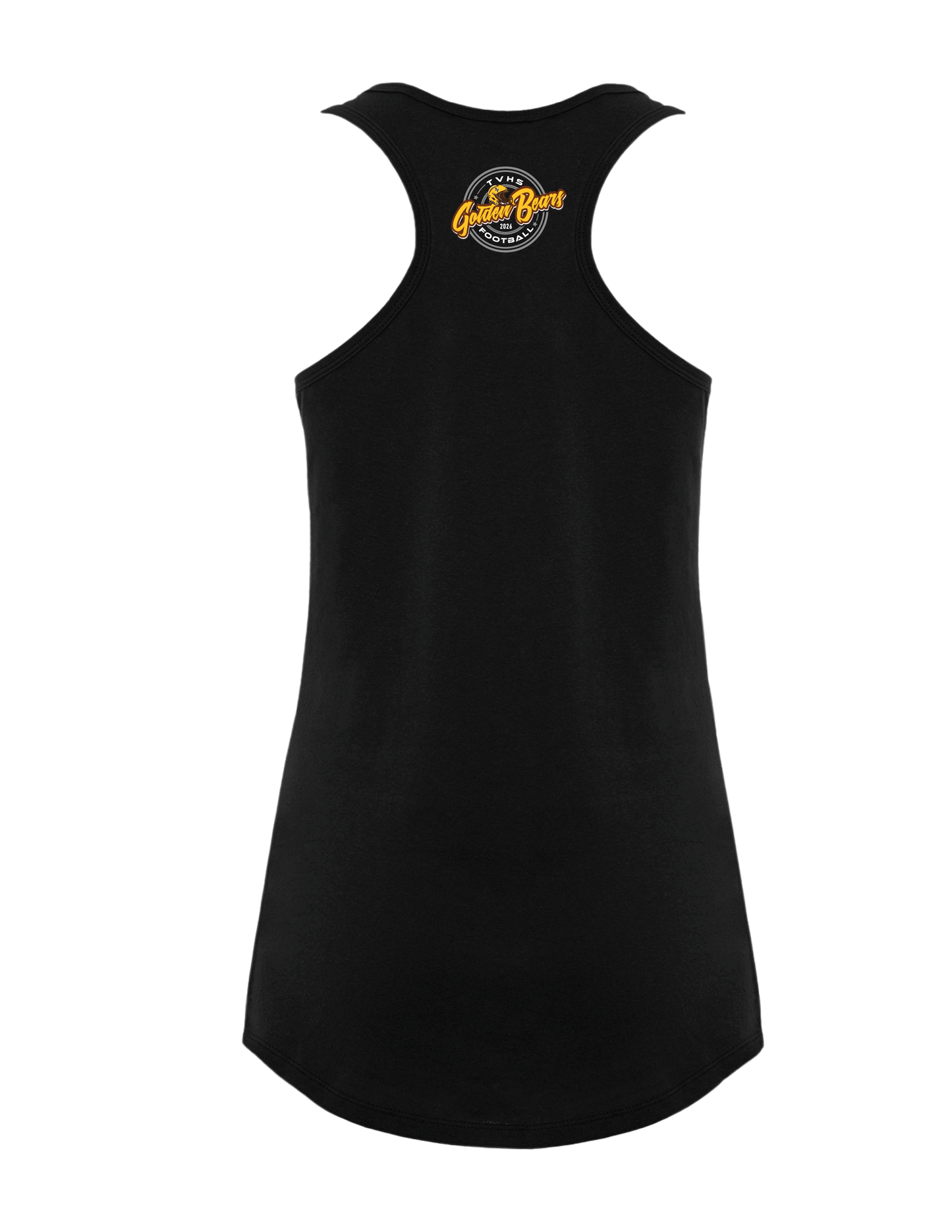 TVHS FOOTBALL - (Friday Night Gold) - Women's Racerback Tank