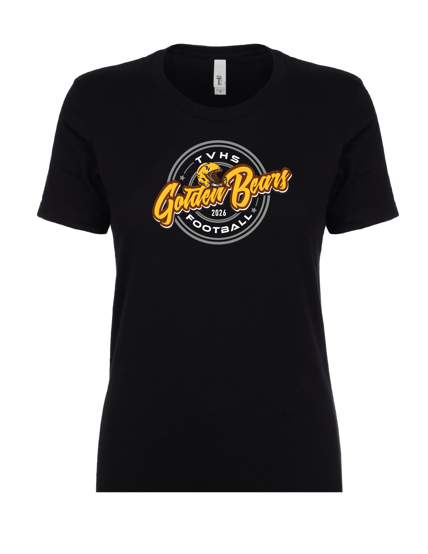 TVHS FOOTBALL - (Friday Night Gold) Women's Short Sleeve Tee