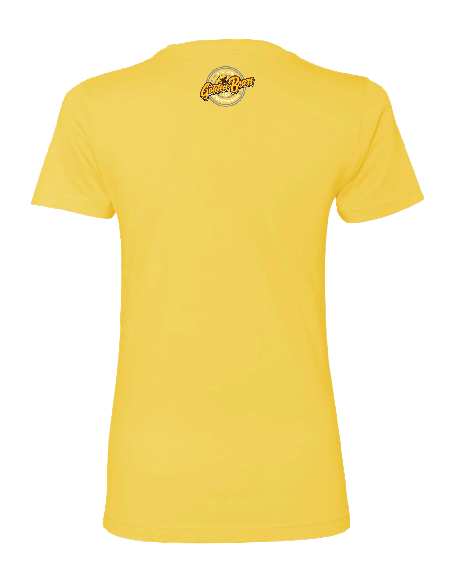 TVHS FOOTBALL - (Friday Night Gold) Women's Short Sleeve Tee