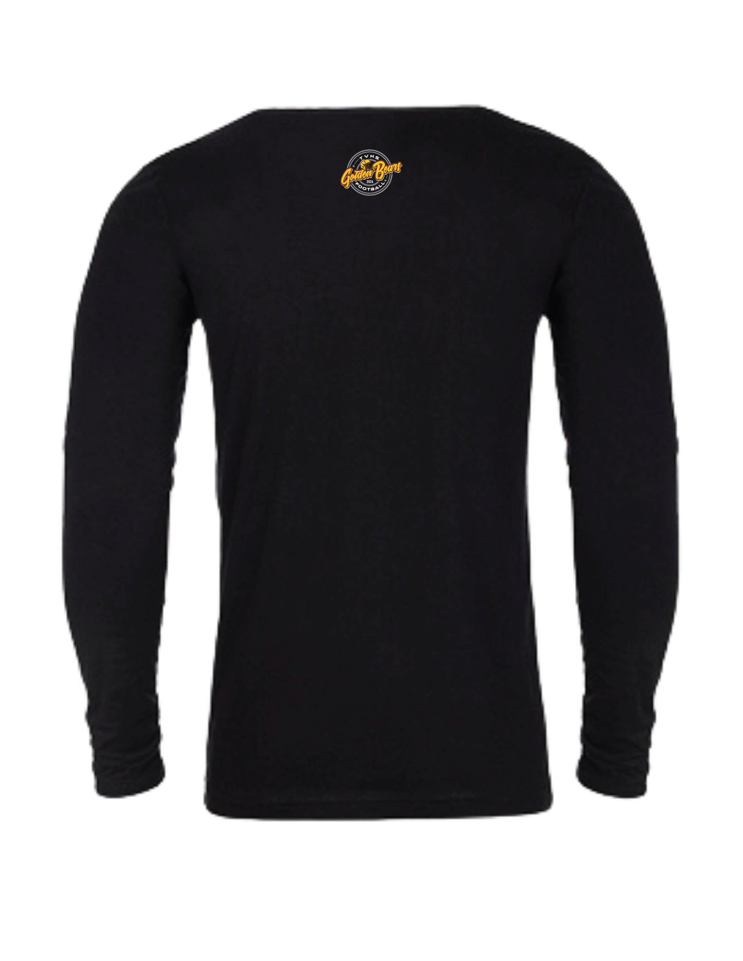 TVHS FOOTBALL - (Friday Night Gold) Long Sleeve Tee (Unisex)