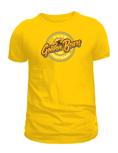 TVHS FOOTBALL - (Friday Night Gold) Men's Tee