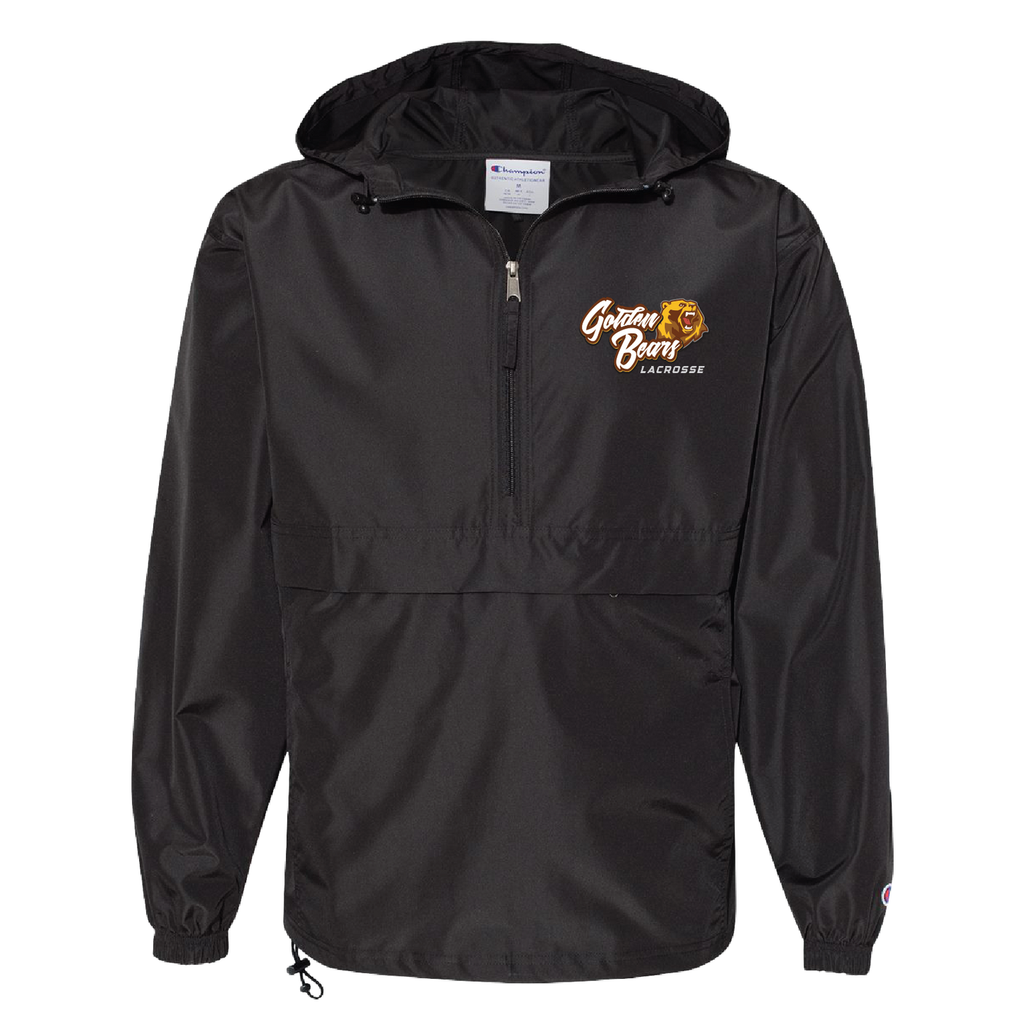 TVHS LACROSSE - Script Classic - Quarter Zip Windbreaker Jacket