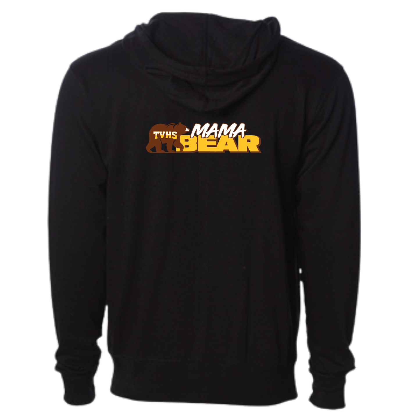 TVHS LACROSSE - Mama Bear - Zip Up Hoodie (Adult Unisex)