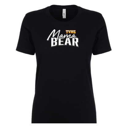 TVHS LACROSSE - Mama Bear (Script) - Women's Short Sleeve Tee